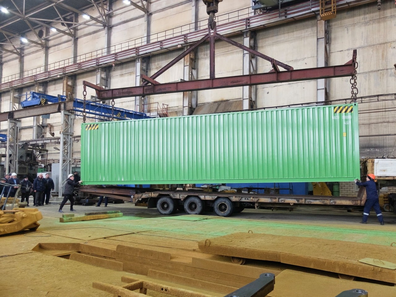 ЧТЗ запускает производство морских контейнеров