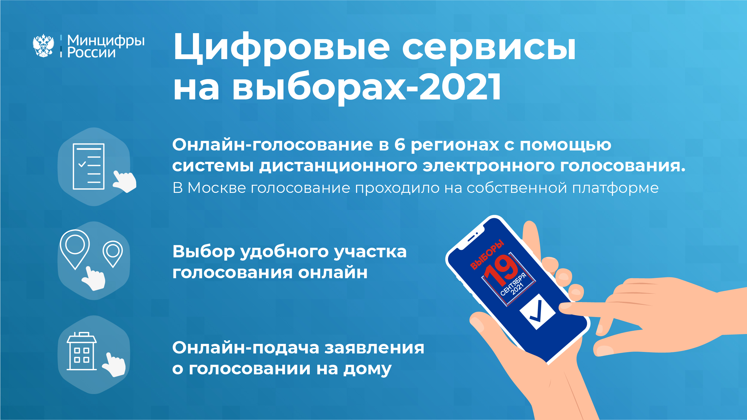 Минцифры подвело итоги работы цифровых сервисов на выборах-2021