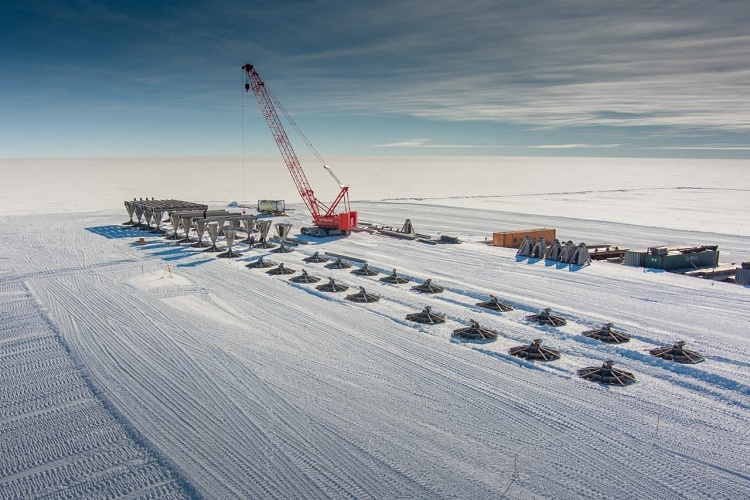 В Антарктиде проходят работы по сборке нового зимовочного комплекса станции Восток