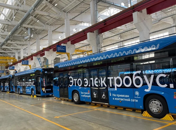 КАМАЗ поставит в Москву обновленные электробусы