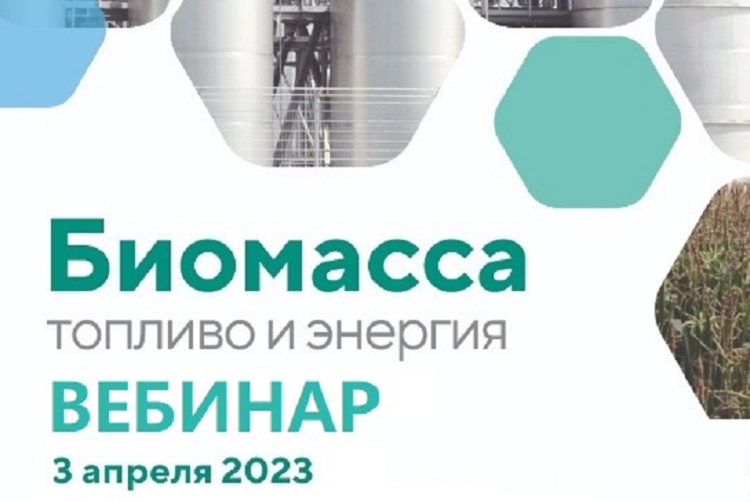 Российская Биотопливная Ассоциация проведет вступительный вебинар "Биомасса: топливо и энергия 2023"