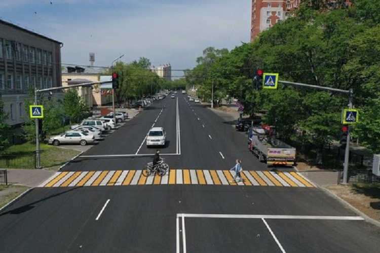 Марат Хуснуллин: В России с начала года по нацпроекту «Безопасные качественные дороги» обустроили более 540 тыс. пог. м тротуаров