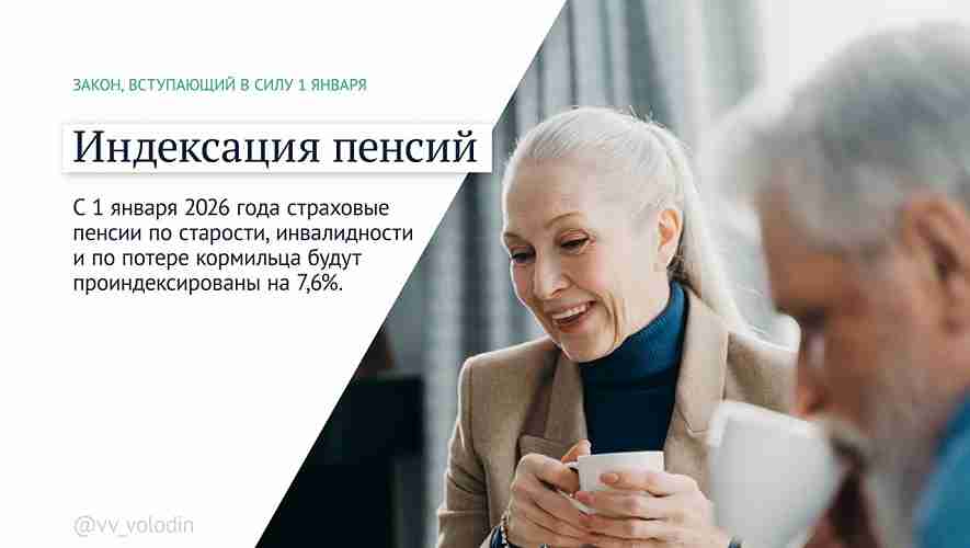 Вячеслав Володин: в январе расширяются меры поддержки семей и заработает ряд законов о новых льготах для участников СВО