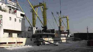 Грузооборот рыбных причалов Росрыболовства в Приморье